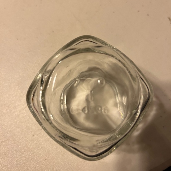 Two vintage jars with lids lot  both have riding on the bottom - Picture 6 of 8